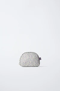 FLORAL TRAVEL TOILETRY BAG