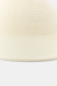 WOOL BLEND STRUCTURE HAT