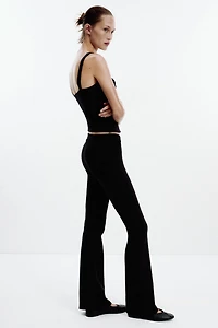 FLARE INTERLOCK PANTS