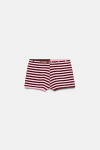 MINI STRIPED SHORTS