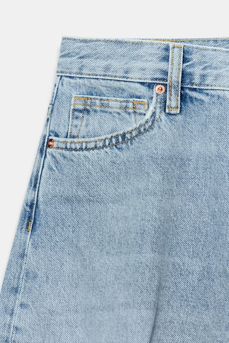 ZW COLLECTION HIGH WAIST TAPERED JEANS