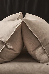WASHED LINEN PILLOWCASE (160 GxM²)