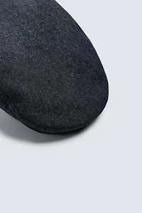 BÉRET EN JEAN ET EN COTON
