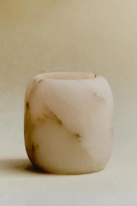 ALABASTER TEALIGHT HOLDER