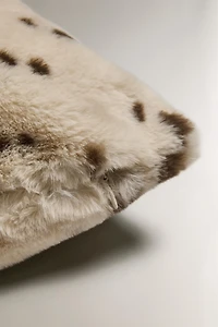 ANIMAL PRINT THROW PILLOW COVER