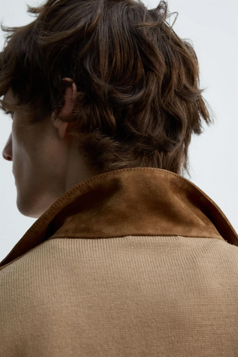 LIMITED EDITION COMBINATION LEATHER JACKET