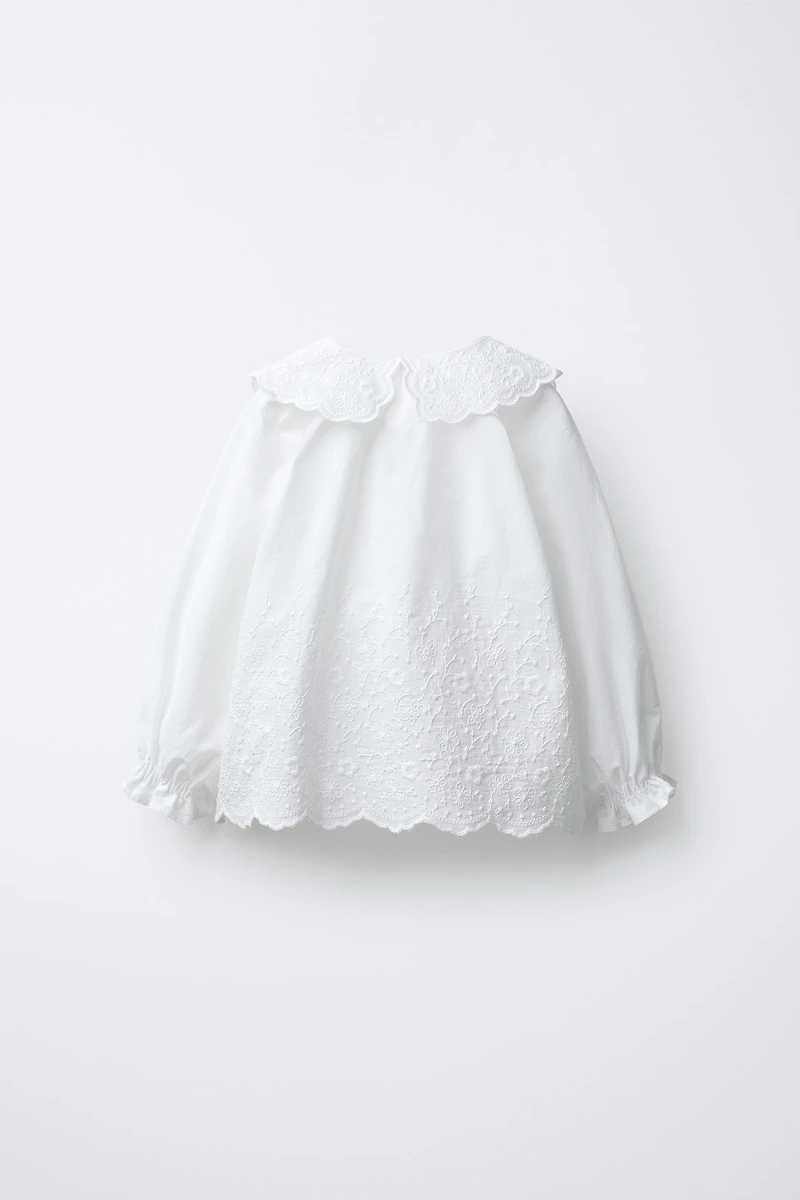 ROMANTIC EMBROIDERED SHIRT