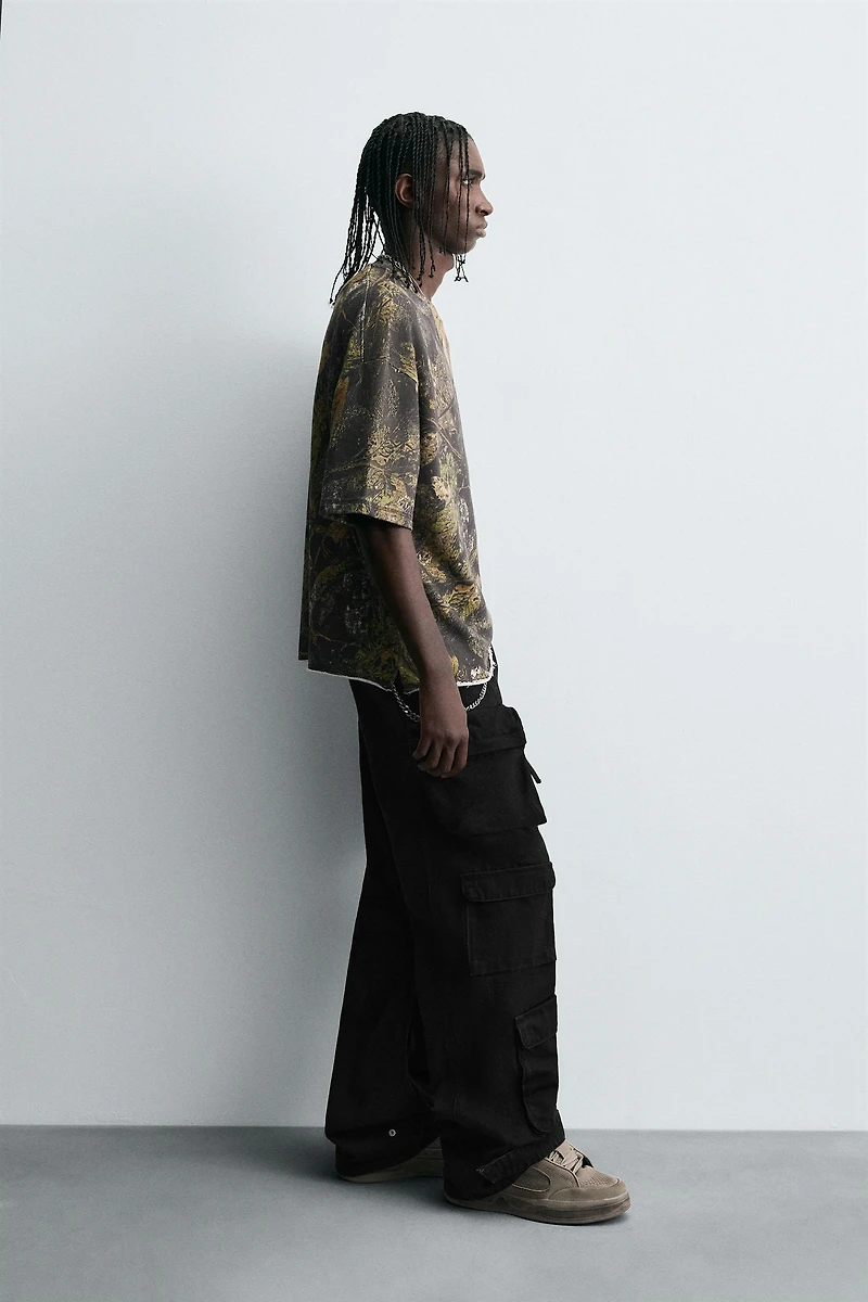 ABSTRACT PRINT SWEATSHIRT