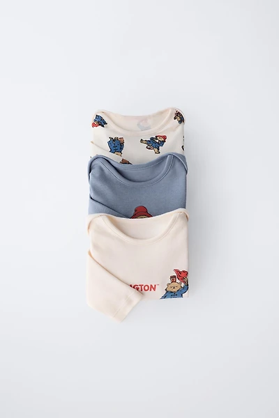 THREE-PACK OF PADDINGTON™ BODYSUITS