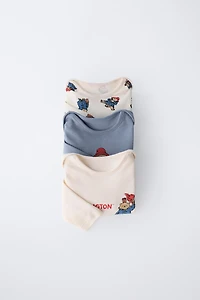 THREE-PACK OF PADDINGTON™ BODYSUITS