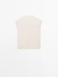 Waistcoat with buttoned chest detail