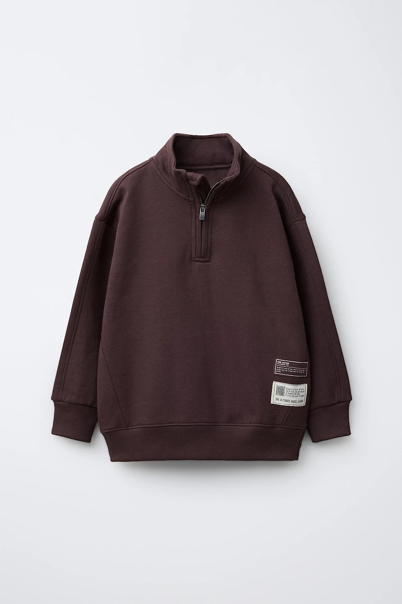 ENSEMBLE SWEAT ZIPPÉ ET PANTALON DE JOG AVEC ÉTIQUETTES