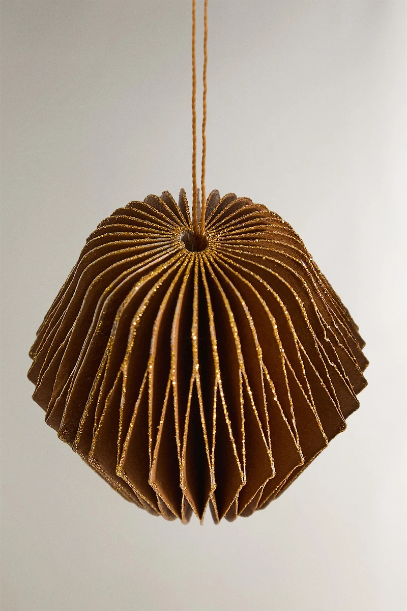 SET OF CHRISTMAS PAPER SHAPES ORNAMENTS (SET OF 12)