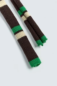 STRIPED KNIT SCARF HARRY LAMBERT FOR ZARA X DISNEY