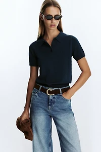 Z.10 HIGH-WAISTED BELTED CULOTTE JEANS