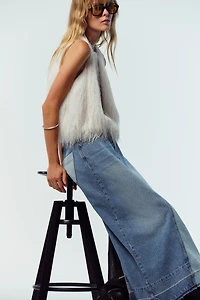 FRINGED CROP TOP
