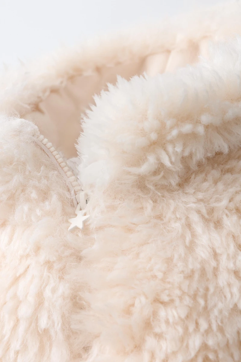 FAUX FUR SKI COLLECTION JACKET