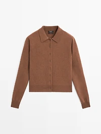 Cardigan en laine