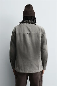 WASHED CORDUROY OVERSHIRT