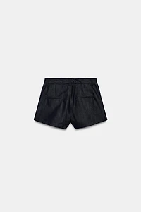 SHORT EN JEAN À PINCES ZW COLLECTION
