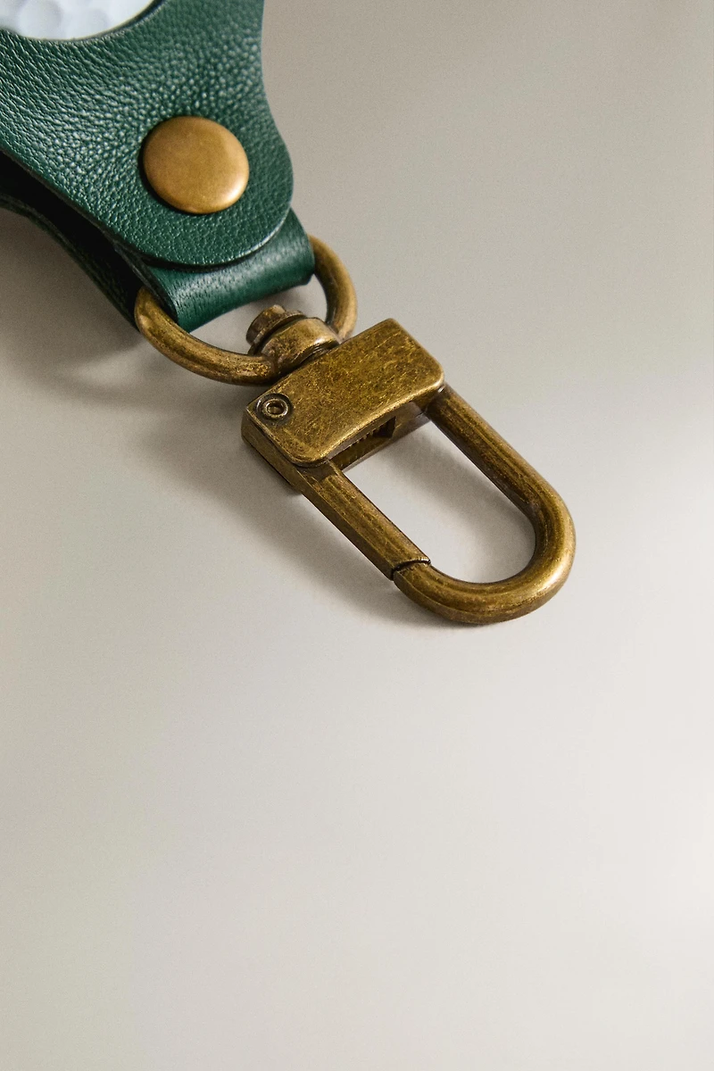 GOLF BALL HOLDER KEYRING