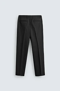 PANTALON DE COSTUME SMOKING EN LAINE AARON LEVINE X ZARA