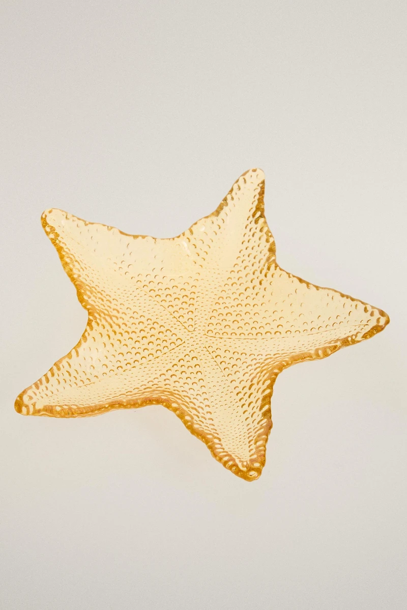 STARFISH GLASS BOWL