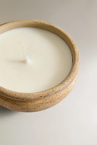 (220 GR) INCENSE LEATHER SCENTED CANDLE