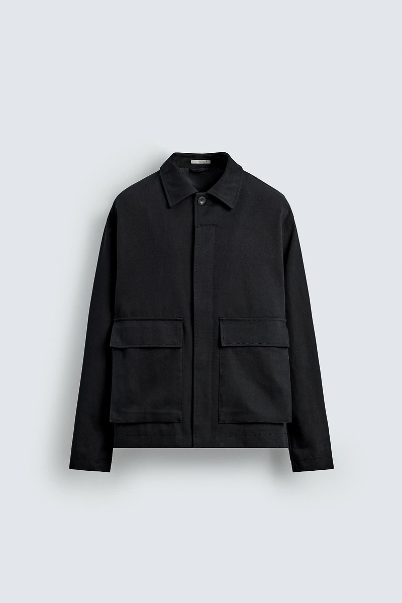 SURCHEMISE STRUCTURÉE TWILL