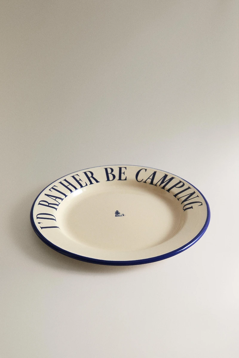 STEEL CAMPING PLATE
