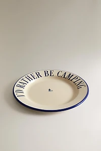 STEEL CAMPING PLATE