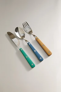 CHILDREN'S COLORED CUTLERY SET
