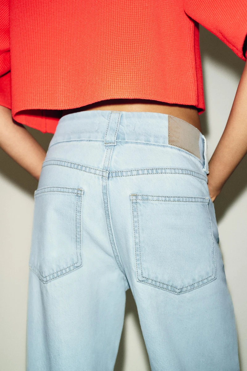 JEAN Z1975 DROIT TAILLE HAUTE LARGE