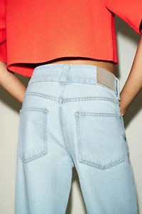 JEAN Z1975 DROIT TAILLE HAUTE LARGE