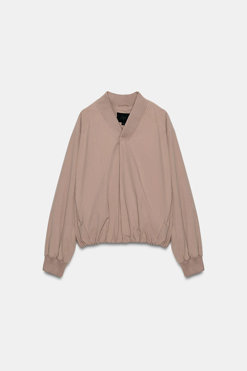 BALLOON BOMBER JACKET
