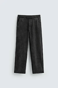 PANTALON DE JOGGING COUPE DÉCONTRACTÉE DÉLAVÉ