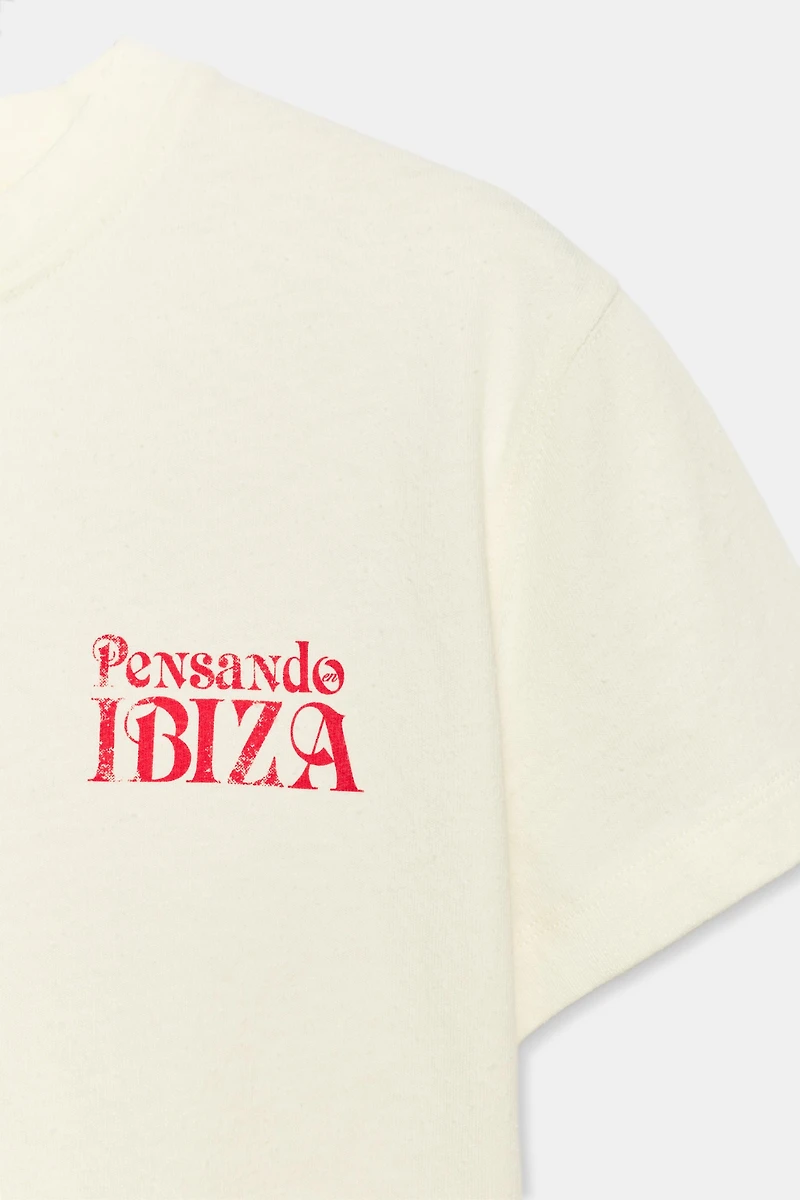 RUSTIC TEXT T-SHIRT