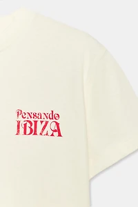 RUSTIC TEXT T-SHIRT