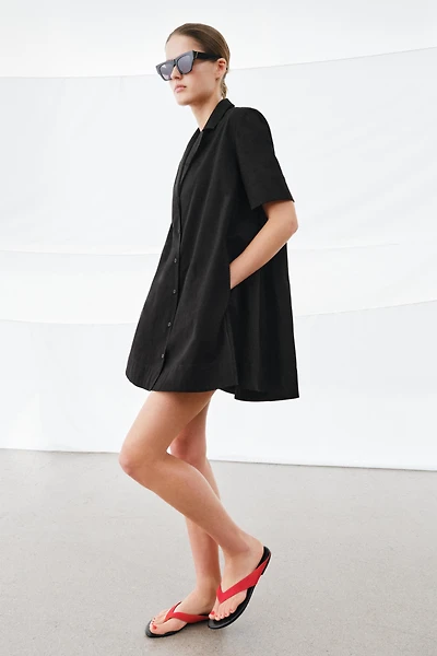 ZW COLLECTION POPLIN MINI DRESS