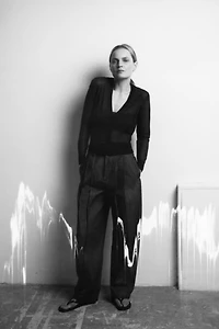 SEMI-SHEER CARDIGAN