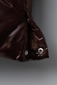 DOWN PUFFER COAT, WATER REPELLENT AND WIND RESISTANT