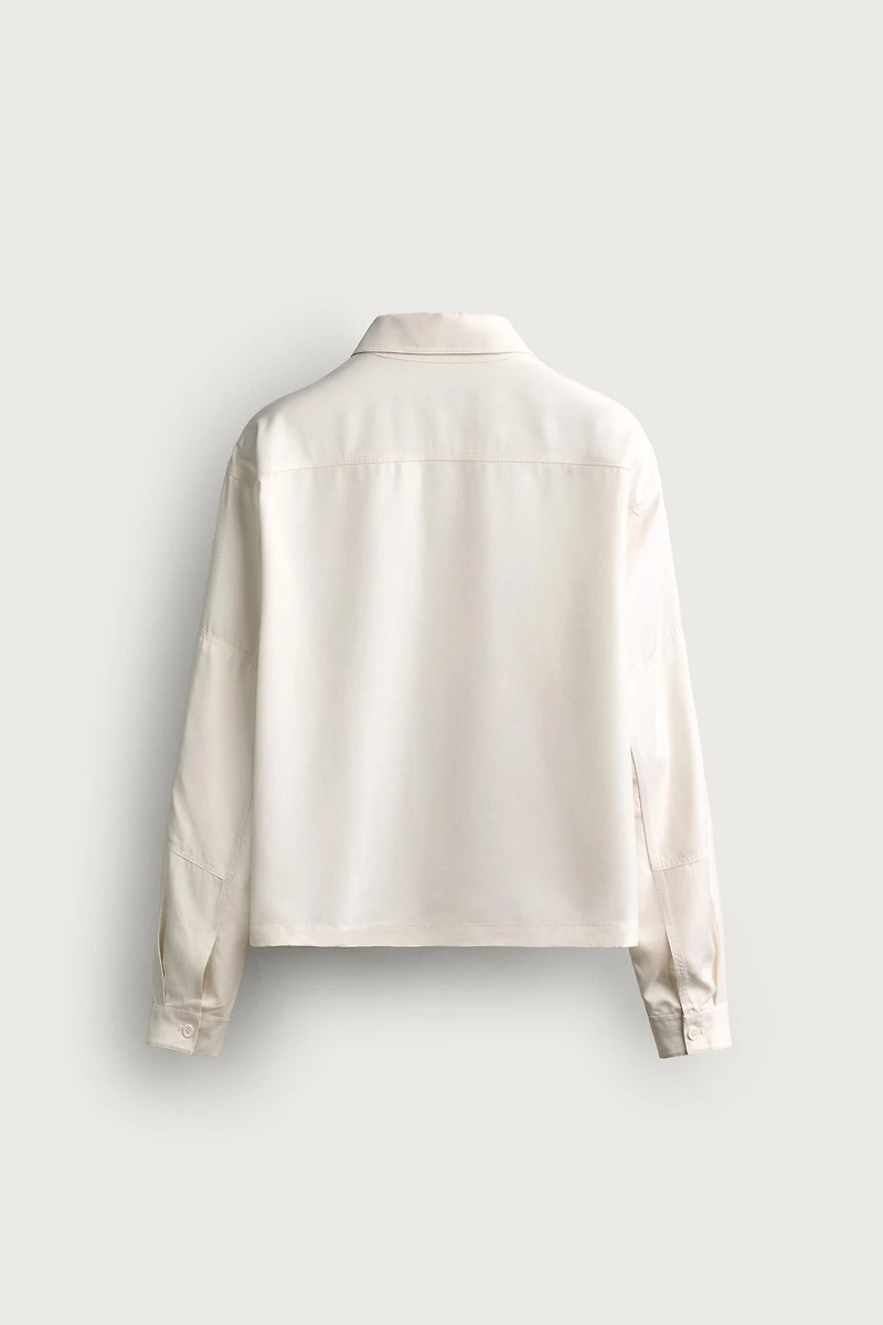 FLUID RELAXED FIT OVERSHIRT