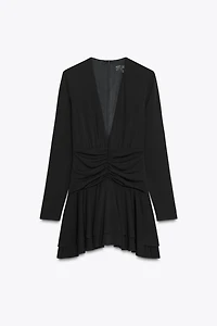 RUCHED JUMPSUIT DRESS