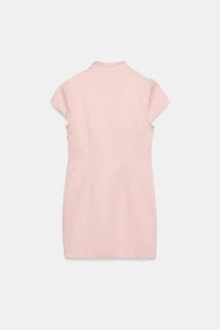 ROBE COURTE EN JACQUARD