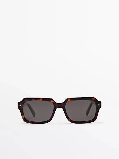 Rectangular sunglasses