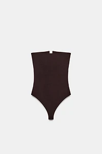 STRETCH BANDEAU BODYSUIT