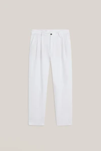 Pantalon à double pince en lin - LIMITED EDITION