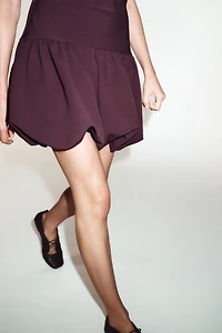 PUFF SHORT DRESS