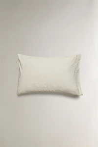 JACQUARD COTTON PILLOWCASE