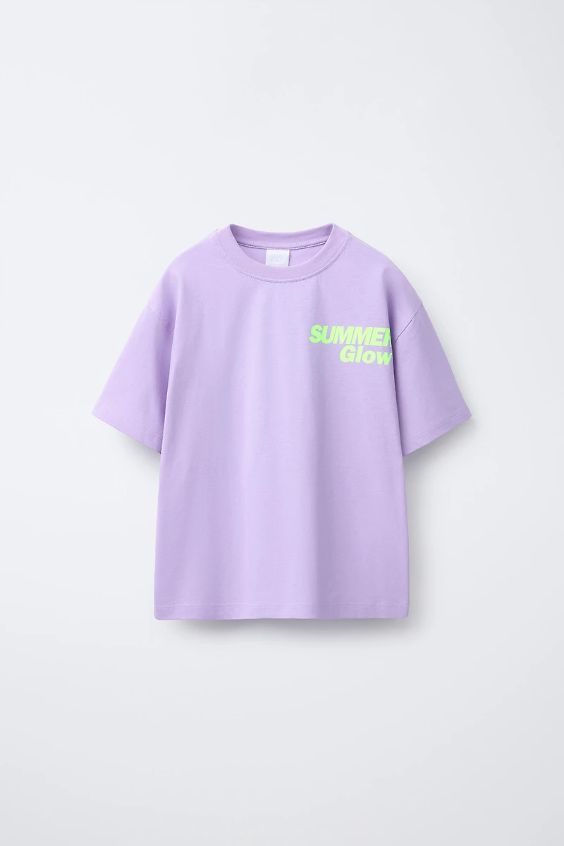 TEXT PRINT T-SHIRT